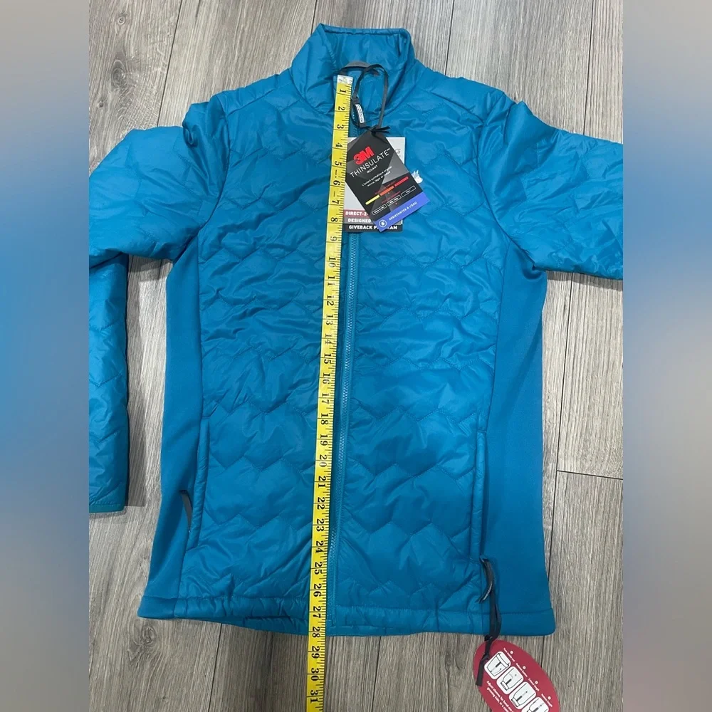 Shred Dog Snow Jacket Insulator Deep Glacier Blue Sz 16 NWT
